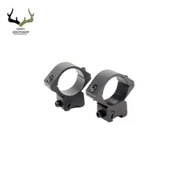 پایه دوربین تفنگ بادی رینگ 25 ریل 11 تک پیچ پایه کوتاه