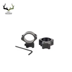 پایه دوربین تفنگ بادی رینگ 25 ریل 11 تک پیچ پایه کوتاه