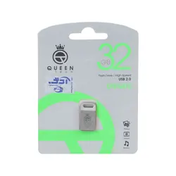 مشخصات، قیمت و خرید فلش 32 گیگابایت Queen UNIQUE USB2 - دنیای موبایل پازل