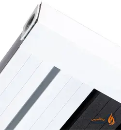 رادیاتور لوکس کیمیا سری ویرا مدل بلک اند وایت