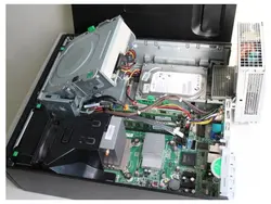 کیس استوک HP Compaq 8000 Elite پردازنده Core 2 Duo سایز مینی