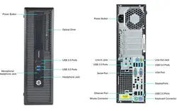 کیس استوک HP EliteDesk 800 G1 پردازنده i7 نسل 4