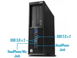 کیس استوک HP Workstation Z230 پردازنده i7 نسل 4 سایز مینی