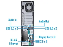 کیس استوک HP Workstation Z230 پردازنده i7 نسل 4 سایز مینی