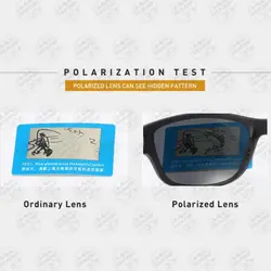 عینک اسپورت پولارایز آبی