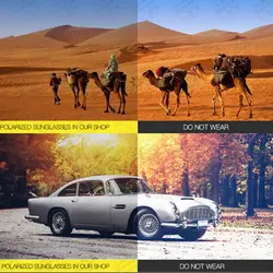 عینک اسپورت پولارایز مشکی