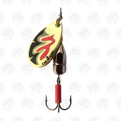 لانسه ماهیگیری سایز ۳ ایلبا  Gold / red & Black ESA ilba