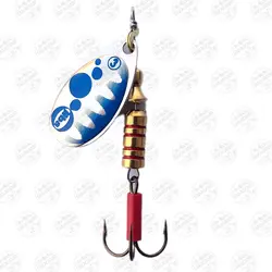 لانسه ماهیگیری سایز ۳ ایلبا  Silver/Blue Bubble ilba