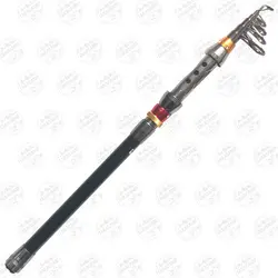 چوب  ماهیگیری تلسکوپی مسافرتی فول کربن ۱۸۰ سانتی متر
