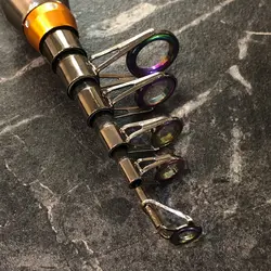 چوب  ماهیگیری تلسکوپی مسافرتی فول کربن ۱۸۰ سانتی متر