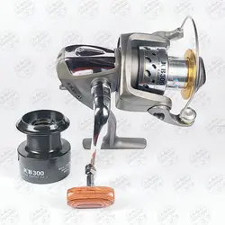 چرخ ماهیگیری JCB به همراه اسپول اضافه مدل JCB3000