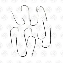 قلاب ماهیگیری VMC  ۹۲۹۱ نیکل نقره ای سایز  ۲/۰ بسته ۱۰ عددی