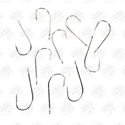 قلاب ماهیگیری VMC ۹۲۹۱ نیکل نقره ای سایز  ۱/۰ بسته ۱۰ عددی