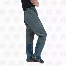 چکمه شلوار دار متصل سبز رنگ سایز ۴۳