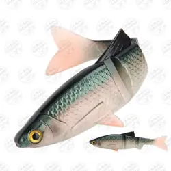 ماهی مصنوعی جیگ  ژله ای سه تکه ۱۳ سانتی متر  ۱۶.۵  گرم BR5