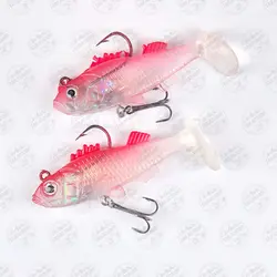 طعمه ماهیگیری لور ماهی ژله ای صورتی بسته دو عددی