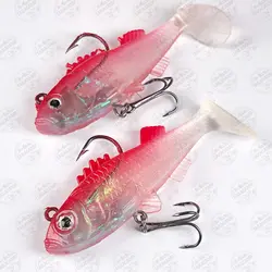 طعمه ماهیگیری لور ماهی ژله ای صورتی بسته دو عددی