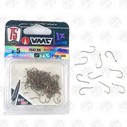 قلاب ماهیگیری VMC  برنز  ۷۵۴۷ بسته ۱۰ عددی سایز ۵
