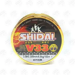 بهترین قیمت خرید نخ ماهیگیری فلوروکربن Shidai V33 سایز ۰.۳۵ ، ۱۰۰ متر