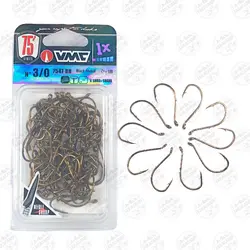 قلاب ماهیگیری VMC  برنز  ۷۵۴۷ بسته ۱۰ عددی سایز ۳/۰