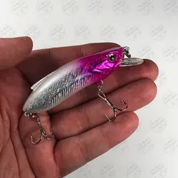 ماهی مصنوعی (لور) ماهیگیری ۸ سانتی متر ۱۴ گرم مدل B250