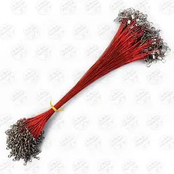 سیم بکسل ماهیگیری سایز ۲۲ سانتی رنگ قرمز