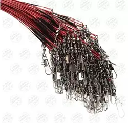 سیم بکسل ماهیگیری سایز ۱۸ سانتی رنگ قرمز