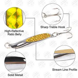 قاشقک ماهیگیری شبرنگ ۲۶ گرمی ۷ سانتی متر