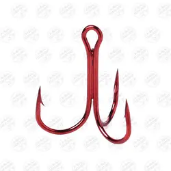 قلاب سه شاخ قرمز وی ام سی VMC فرانسه سایز ۱/۰ بسته ۳ عددی