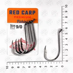 قلاب RED CARP سایز ۹/۰ بسته ۵ عددی
