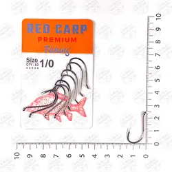 قلاب RED CARP سایز ۱/۰ بسته ۱۰ عددی