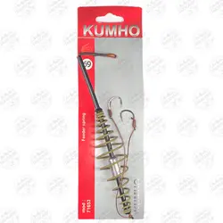 ریسه آماده فنر فیدر و قلاب سرب دار کومهو