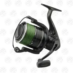 چرخ ماهیگیری دام D.A.M مدل Quick DARKSIDE 4B SPOD 7000S FD به همراه نخ براید