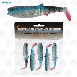طعمه ماهی مصنوعی ژله ای سویج Savage Gear بسته ۵ عددی ۶.۸ سانتی متر ۳ گرم