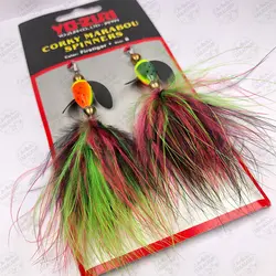 اسپینر کرکی Yo-Zuri ژاپن بسته ۲ عددی سایز ۸ Firetiger