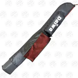 کیف لنسر تک زیپ دایوا ۹۰ سانتی متر زرشکی طرح دار