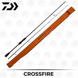 چوب ماهیگیری دایوا دوتکه کربن ۲٫۱ متر مدل کراس فایر CrossFire اکشن ۷-۲۱ CF702MFS-CF