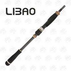 چوب ماهیگیری اسپینینگ LIBAO دوتکه کربن ۲٫۱۴ متر مدل Bass Hunter اکشن ۸-۳۵