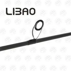 چوب ماهیگیری اسپینینگ LIBAO دوتکه کربن ۲٫۱۴ متر مدل Bass Hunter اکشن ۸-۳۵