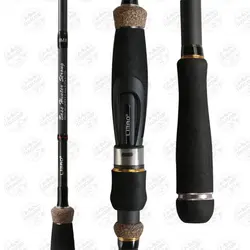 چوب ماهیگیری اسپینینگ LIBAO دوتکه کربن ۲٫۱۴ متر مدل Bass Hunter اکشن ۸-۳۵