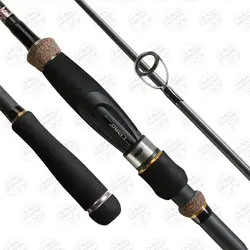 چوب ماهیگیری اسپینینگ LIBAO دوتکه کربن ۲٫۱۴ متر مدل Bass Hunter اکشن ۸-۳۵