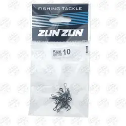 قلاب سه شاخ برنز سایز ۱۰ بسته ۱۰ عددی