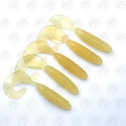 ماهی مصنوعی کرم ژله ای ۷.۵ سانتی Alba Star بسته ۵ عددی کد ۵۲۰