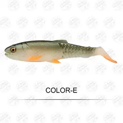 طعمه ماهی مصنوعی ژله ای Predator بسته ۴ عددی ۶.۵ سانتی متر ۳ گرم کد ۱۲۵