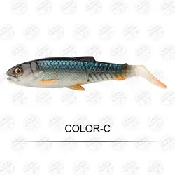 طعمه ماهی مصنوعی ژله ای Predator بسته ۴ عددی ۶.۵ سانتی متر ۳ گرم کد ۱۲۵