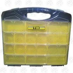 جعبه ابزار (ارگانایزر)  لوازم ماهیگیری  ۱۴ خانه بزرگ TIK-201