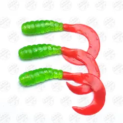 طعمه ماهیگیری دم داسی بسته ۳ عددی مدل B32