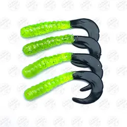 طعمه ماهیگیری دم داسی بسته ۴ عددی مدل S41