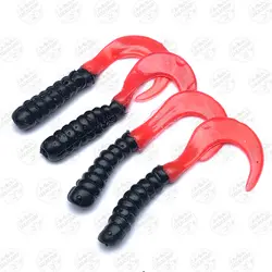 طعمه ماهیگیری دم داسی بسته ۴ عددی مدل S40