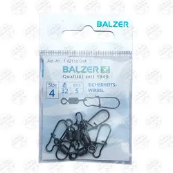 هرزگرد ماهیگیری بالزر آلمان سایز ۴، بسته ۵ عددی